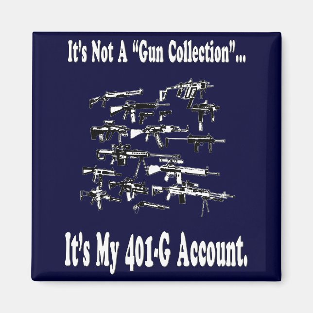 Mein 401-G-Account-Magnet Magnet (Vorne)