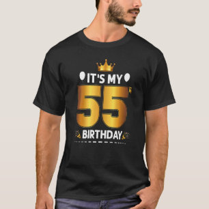 Mein 55 Geburtstag, 55. Geburtstag, 55 Jahre alt T-Shirt