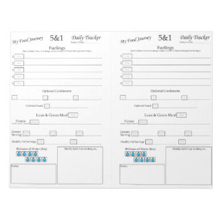 Mein 5 - 1 Nahrungssucher Notizblock