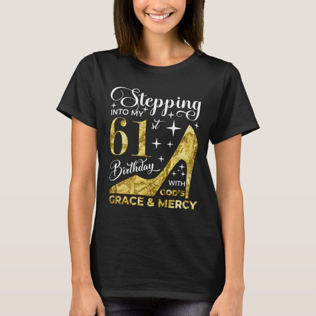 Mein 61. Geburtstag T-Shirt (Vorderseite)