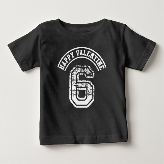 MEIN 6. VALENTINSGRUSS BABY T-SHIRT