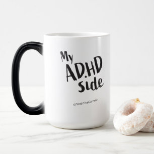 Mein ADHD-Seite / Meine OCD-Seite Lustiger Zwei-Se Verwandlungstasse