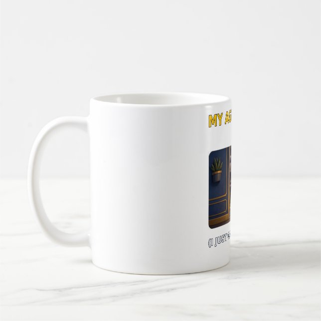Mein Agent hat es getan Tasse (Links)