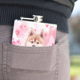 Mein Akita Hund ist mein Personalisierter Valentin Flachmann