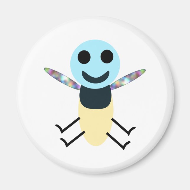 Mein Albernes Feuerwerk Magnet (Vorne)