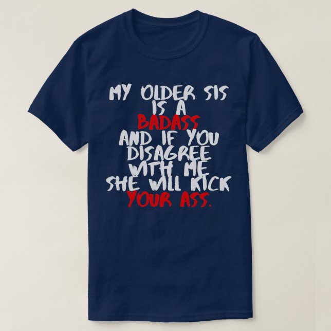 Mein älteres Leben ist ein Ausweis T-Shirt (Design vorne)