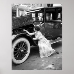 Mein altes Auto lieben, die 20er Jahre Poster