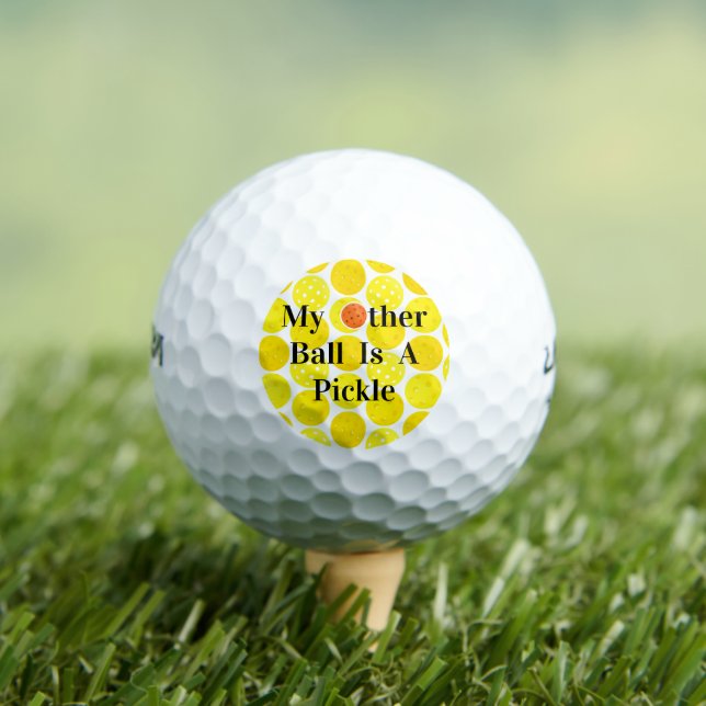Mein anderer Ball ist ein Picknick, gelbe Pickleba (Insitu T-Shirt)