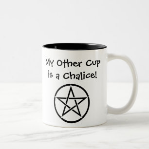Mein anderer Cup ist ein Chalice! Pagan Wiccan Tas Zweifarbige Tasse