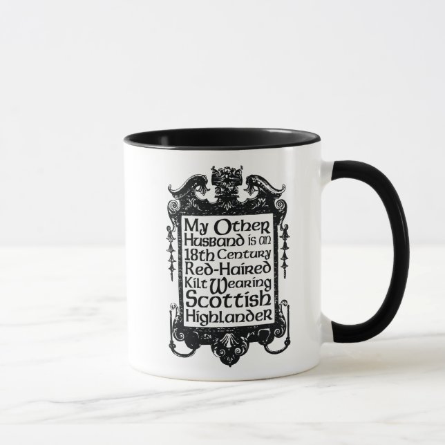 Mein anderer Ehemann - Hochländer Tasse (Rechts)