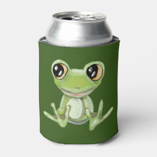 Mein anderer grüner Frosch-Freund Kühler Dosenkühler