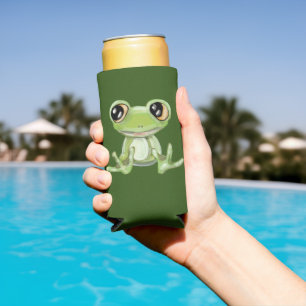 Mein anderer grüner Froschfreund-Seltzer-Dosenkühl Selters Dosenkühler
