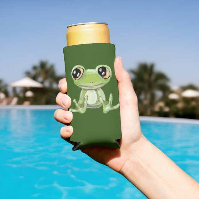 Mein anderer Grüner Froschfreund Seltzer kann sich Selters Dosenkühler (In Situ Pool)