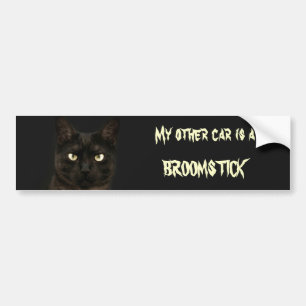 Mein anderes Auto ist ein Broomstick Autoaufkleber