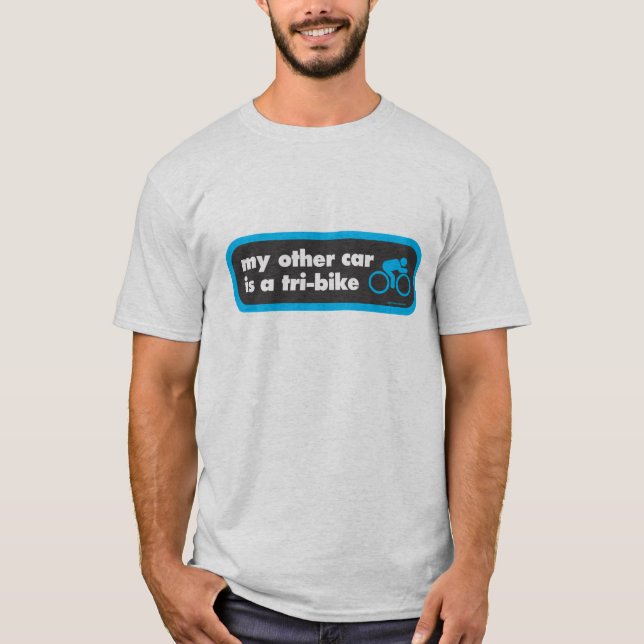 mein anderes Auto ist ein Tri fahrrad T-Shirt (Vorderseite)