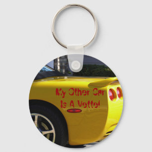 Mein anderes Auto ist ein Vette! Schlüsselanhänger