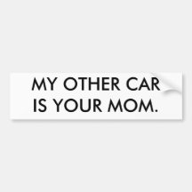 MEIN ANDERES AUTO IST IHRE MAMMA