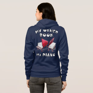 Mein anderes Buch ist ein Klavier für Keyboard-Mus Hoodie