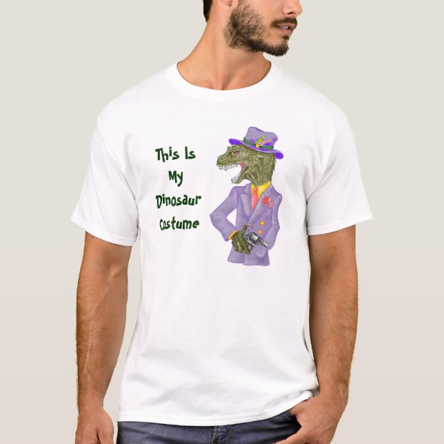 Mein anderes Dinosaurier-Kostüm T-Shirt (Vorderseite)