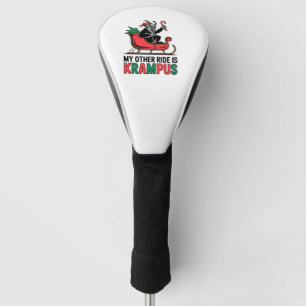 Mein anderes Fahrzeug ist der Krampus Krampus Schl Golf Headcover