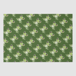 Mein anderes grünes Frosch-Friend-Tissue-Papier Seidenpapier