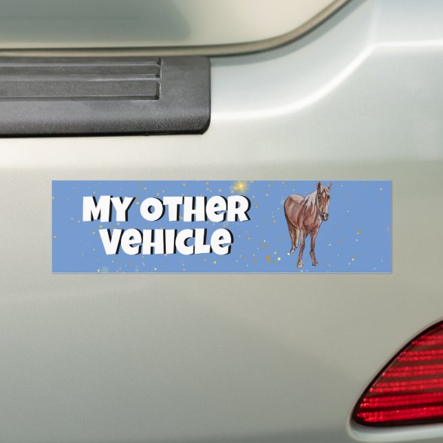 mein anderes Pferd Autoaufkleber (Auf Auto)