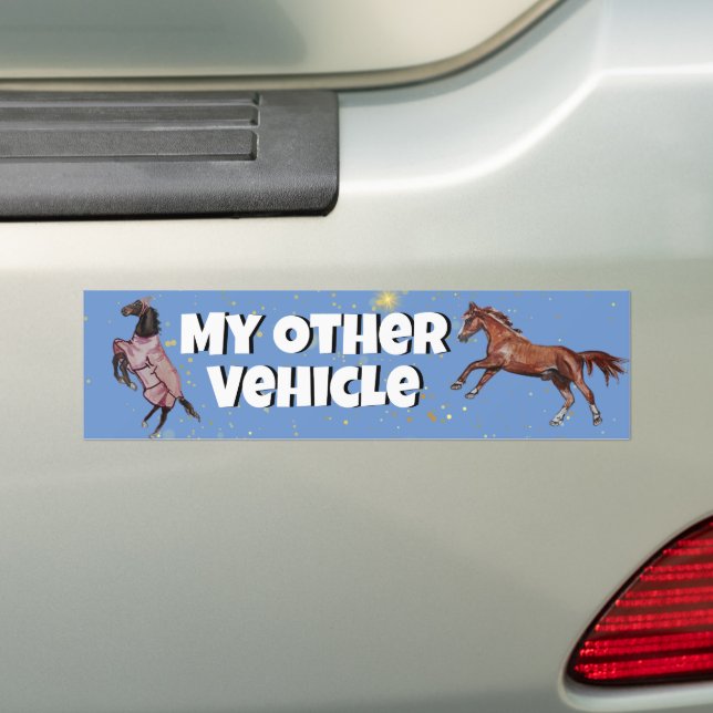 mein anderes Pferd Autoaufkleber (Auf Auto)