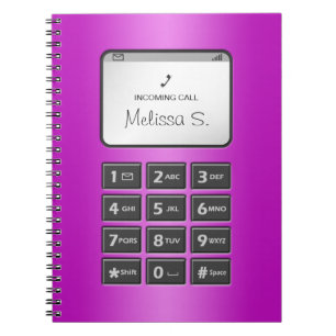 Mein Anderes Telefon - Lila Notebook Notizblock