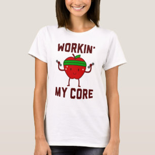 Mein Apple bearbeitend, entkernen Sie T-Shirt