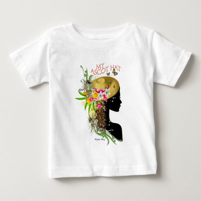 Mein ascoter Hut Baby T-shirt (Vorderseite)