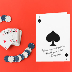Mein Ass der Spades im Wilden Spiel der Liebe des Karte