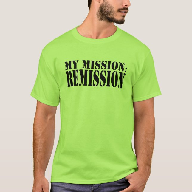 MEIN AUFTRAG: ERLASS grundlegender T - Shirt (Vorderseite)