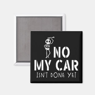 Mein Auto ist noch nicht fertig, doch eine sonnige Magnet