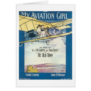 Mein Aviation GIrl Vintag Songbook Cover