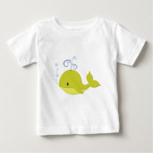 Mein Baby Green Whale T-shirt