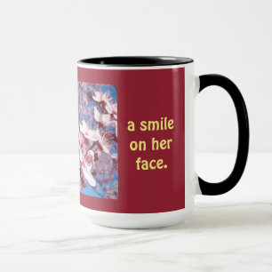 Mein Baby hat ein Lächeln auf ihren Tasse
