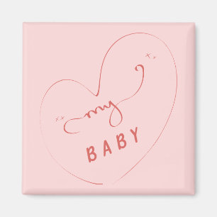 Mein Baby Magnet   Niedlicher Magnet für Paar