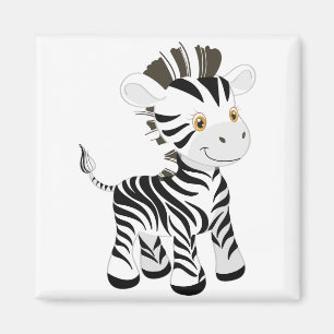 Mein Baby Zebra Magnet