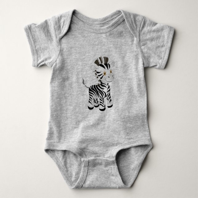 Mein Baby Zebra Strampler (Vorderseite)