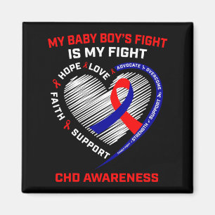 Mein Babyjungen-Kampf ist mein Kampf Chd Herzkrank Magnet