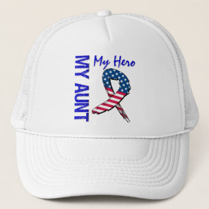 Mein Band Tanten-My Hero Patriotic Grunge Truckerkappe