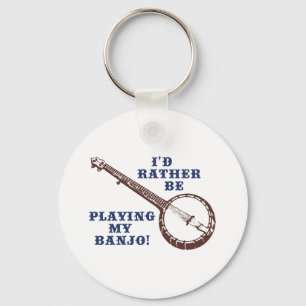 Mein Banjo spielen Schlüsselanhänger