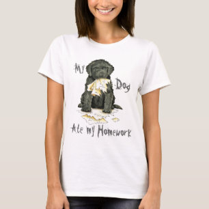 Mein Barbet Ate meine Hausaufgaben T-Shirt