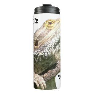 Mein Bärdie ist mein Bestie Thermosbecher
