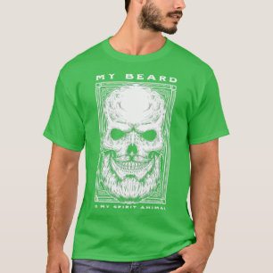 Mein Bart ist mein Geist Tiergeschenk T-Shirt