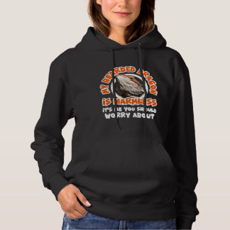 Mein bärtiger Drache ist harmlos für mich, du mach Hoodie