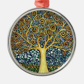 Mein Baum des Lebens Ornament Aus Metall