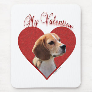 Mein Beagle Valentine Mousepad