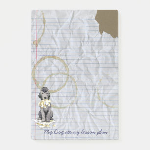 Mein Bedlington Ate My Lesson Plan Post-it Notes Post-it Klebezettel