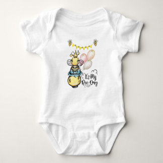 Mein Been Day Bodysuit, Hummelkleidung Baby Strampler